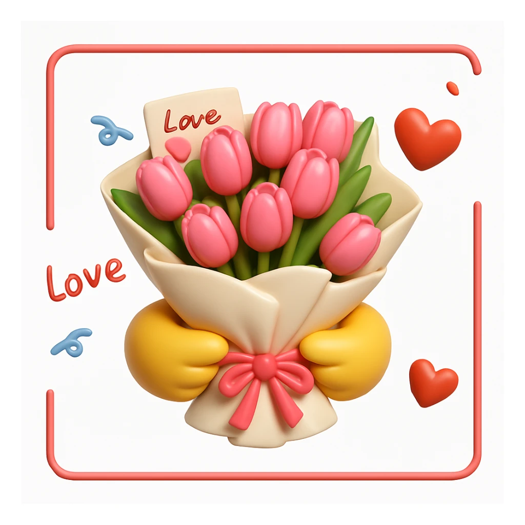 Recreate this emoji in the 3D iOS style. Keep the same expression and details, but render it with depth, shading, and a glossy finish typical of 3D iOS emojis. sticker