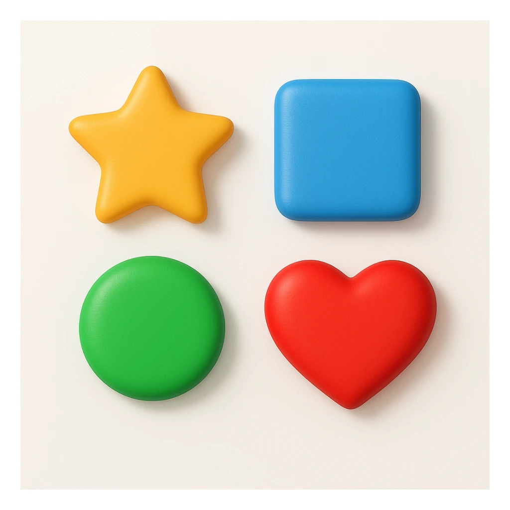 remove frame and add simple white background and add shadows to all elements  sticker