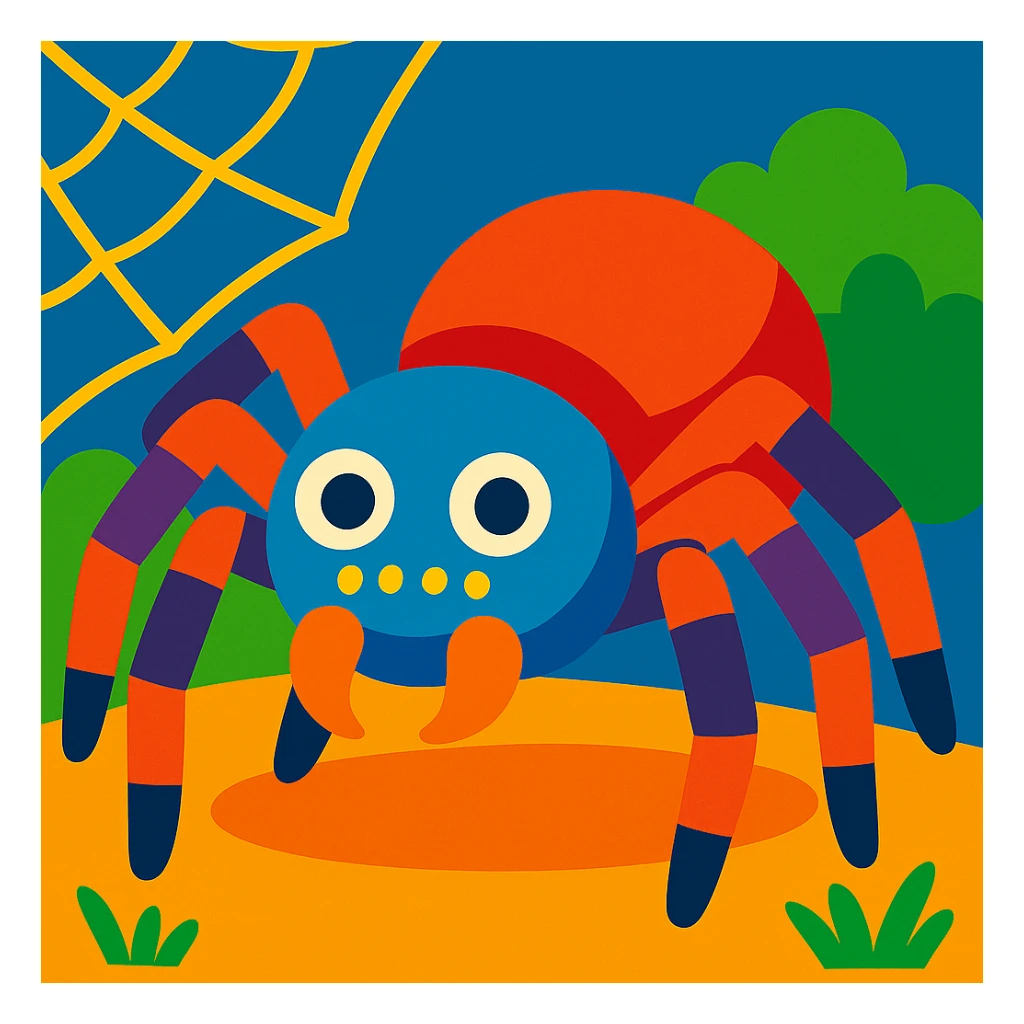 Spider sticker