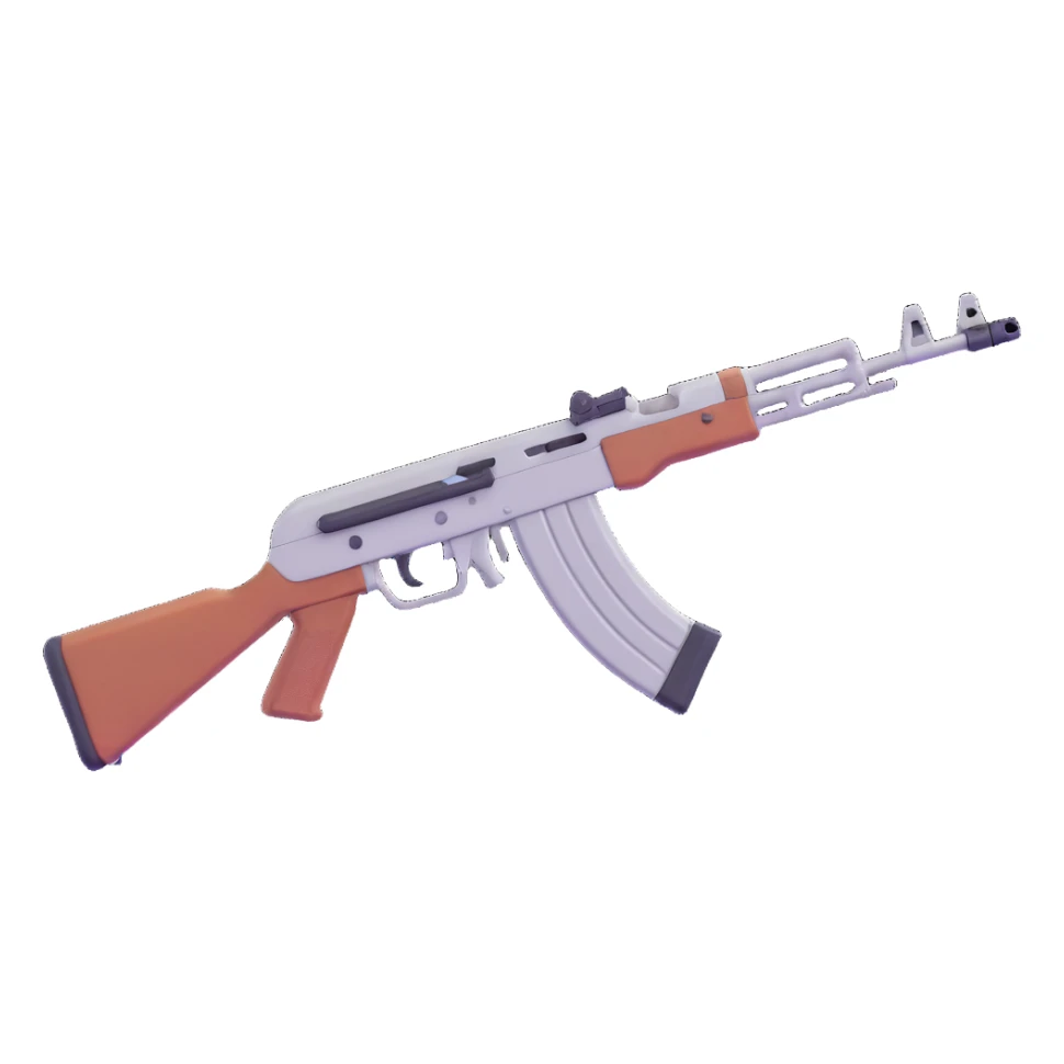shortened Kalashnikov sticker