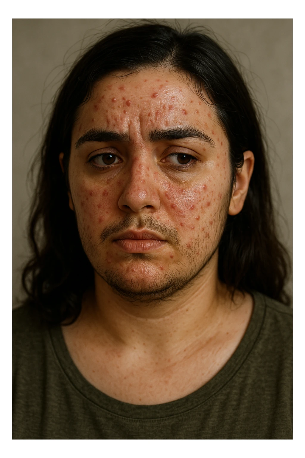 Donna con pcos con eccesso di androgeni sticker