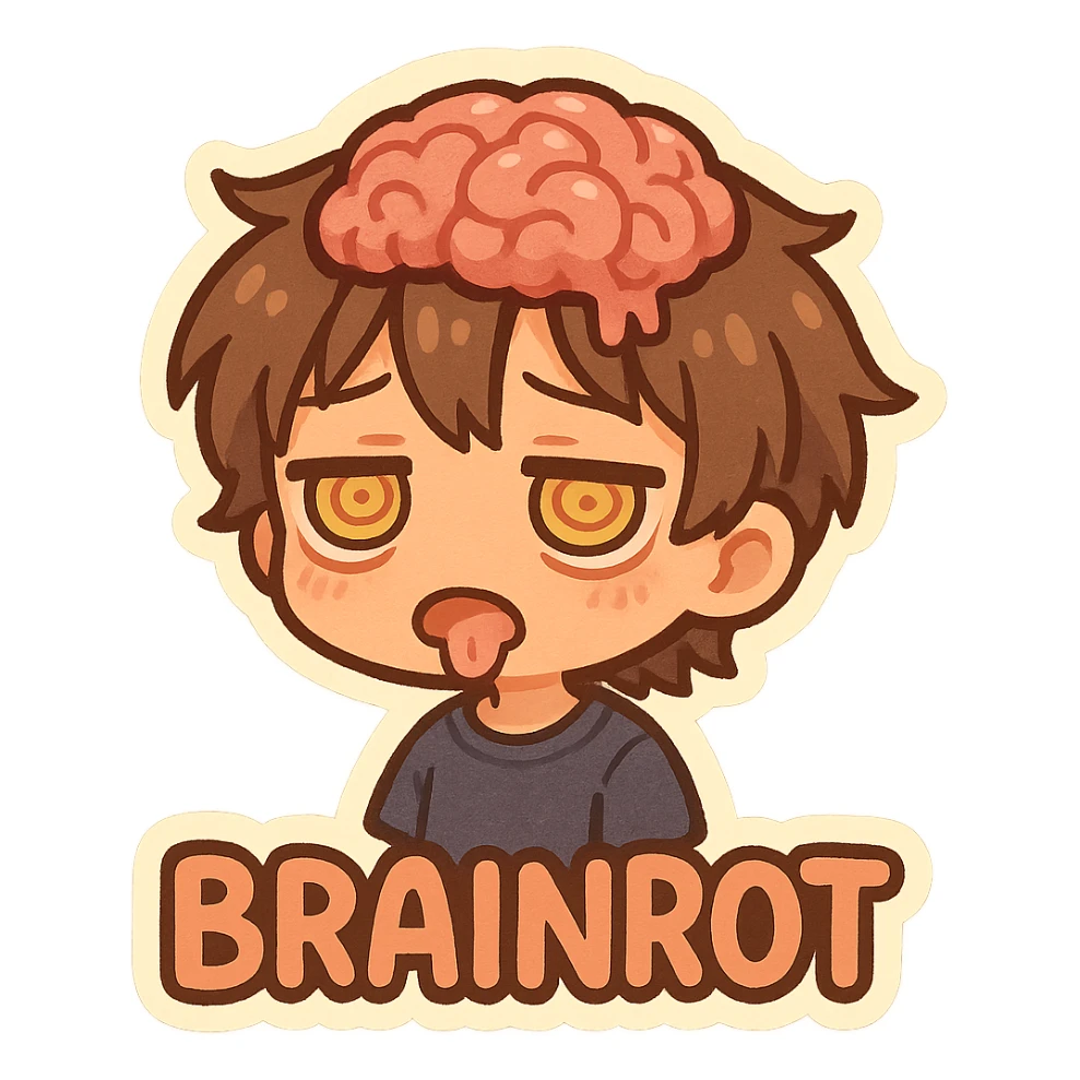 brainrot sticker