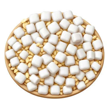 Sugar grains sticker