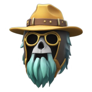 Renagate raider Fortnite sticker