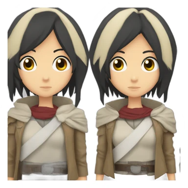 Mikasa ackerman sticker