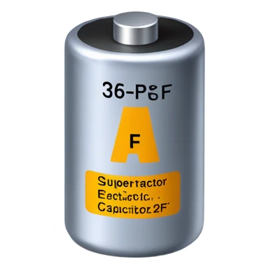 electrolytic super capacitor 3F sticker