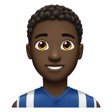 cuban boy, dark skin, tall with black eyes. He is also an athlete and slim sticker