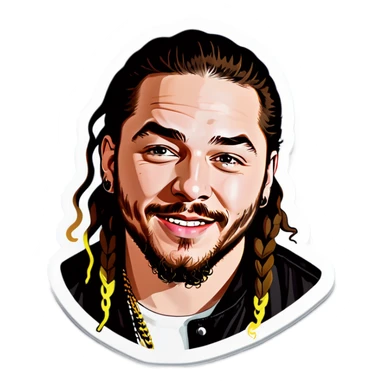 Post Malone  sticker
