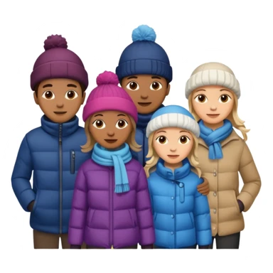 winter meetup sticker