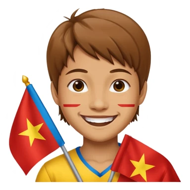 vietnam winning  sticker