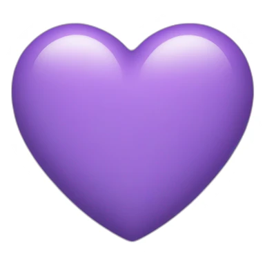 Coeur violet avec écrit à l'intérieur BTS sticker