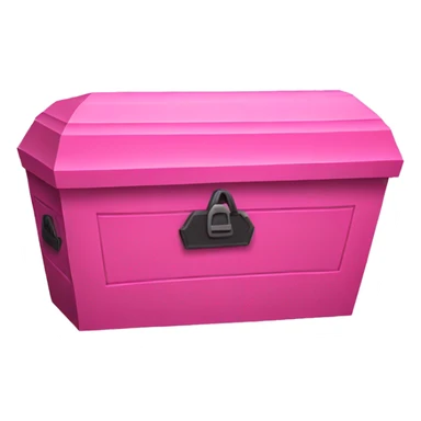 Pink coffin sticker