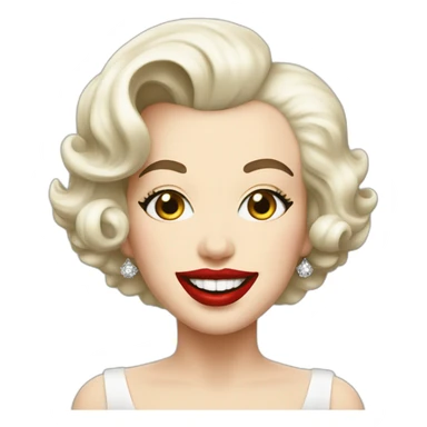 marylin monroe sticker