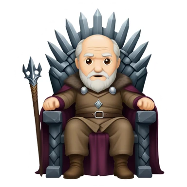 Old man game of throne sticker
