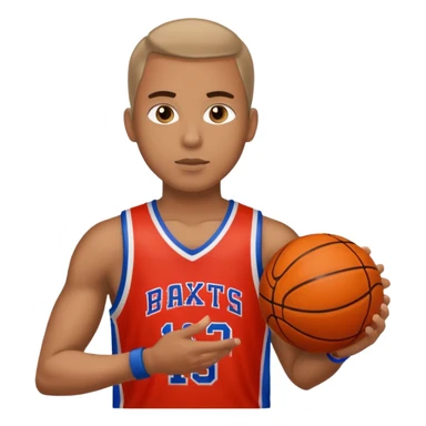 Basketball trainer sticker