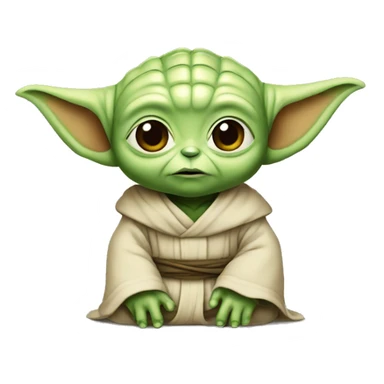 beby yoda sticker