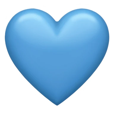 Un corazón Azul partido sticker