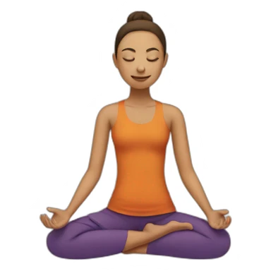 meditate sticker
