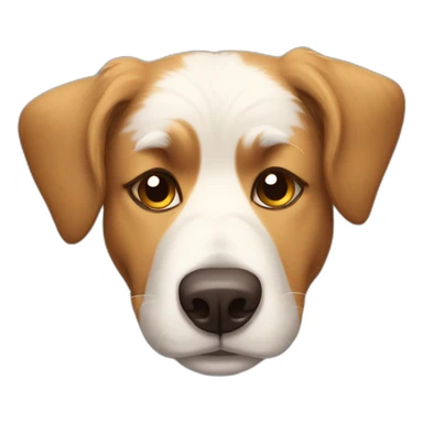 Sleepy Aussie dog sticker