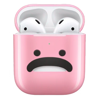 Pink AirPods maxes  sticker