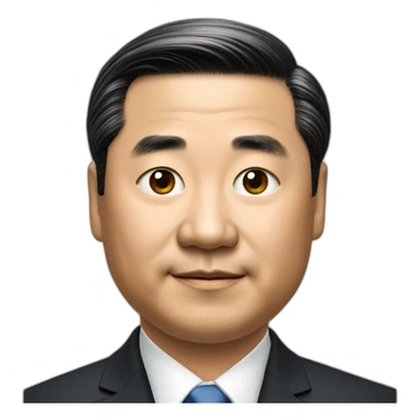 President Xi Golden States Bridge sticker