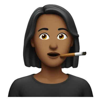 Shannon during and smoking sticker