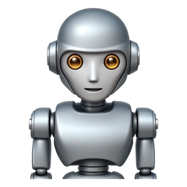 Robot Silent Companion sticker