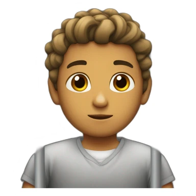 young muselim in a jail sticker