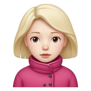 person who are cold sticker