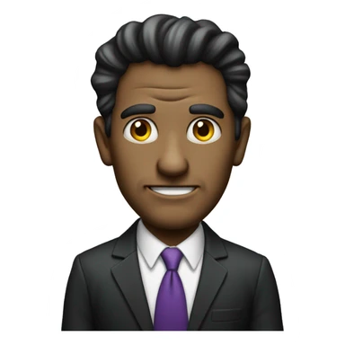 evil buisness man sticker