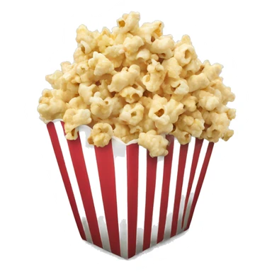 movie pop corn sticker