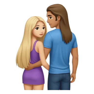 Girl getting backshots from guy sticker