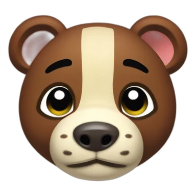 Tom Nook animal crossing sticker