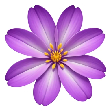 Heather flower sticker