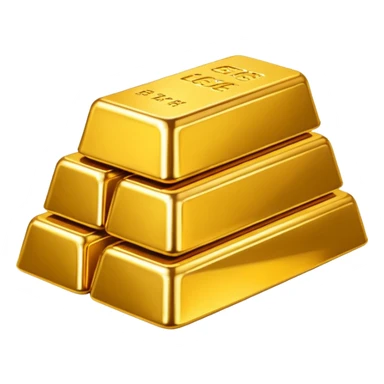Tons of gold bars sticker