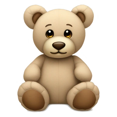 Teddy beige Rosen  sticker