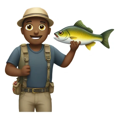 Catching a Big Fish sticker