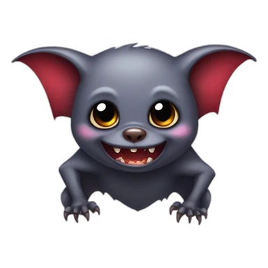 vampire bat sticker