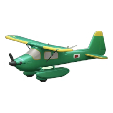seaplane amphibian sticker