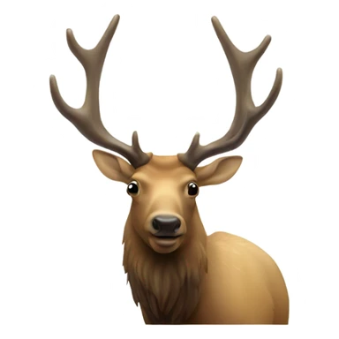Elk in tank sticker