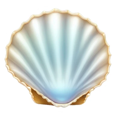 pearl shell sticker