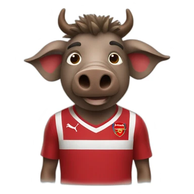 boar arsenal fan sticker