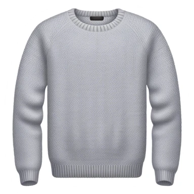 Sweater cozy light grey sticker