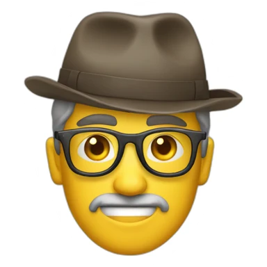 Waffe brille sticker