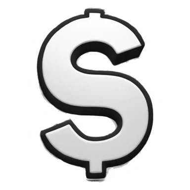 Dollar sign three hundred  sticker