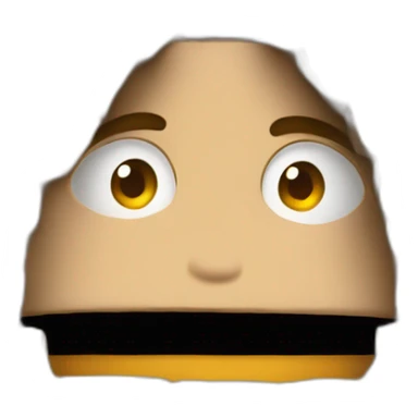 Hiding behind a wall  sticker