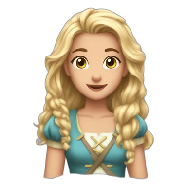 alisa in neverland sticker