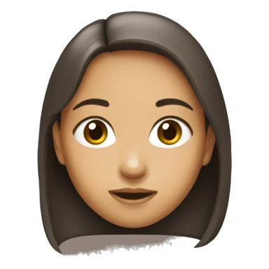 girl, onl face sticker