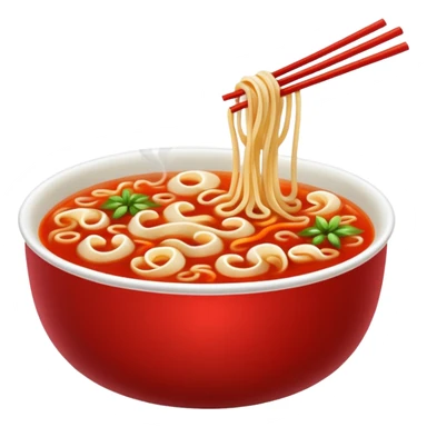 Noodle acılı sticker