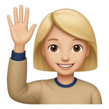 Miss you bye sticker